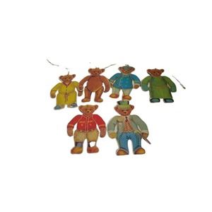 Vintage 1983 Merrimack Bears Hanging Christmas Ornament 6